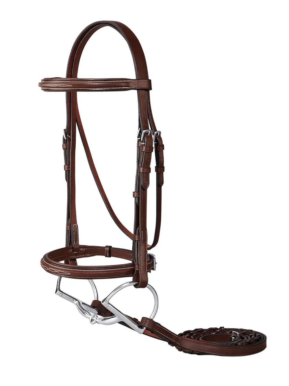 Suffolk Hunter Bridle with Reins - Picture 5 of 6
